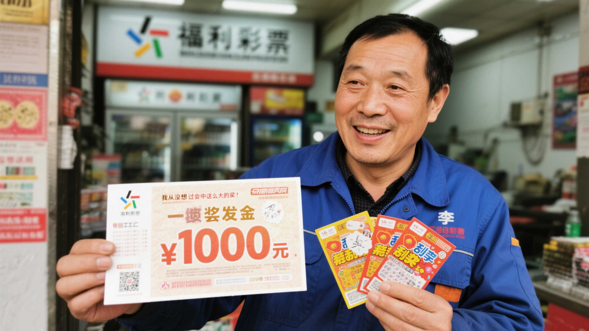 48岁男子喜中福彩百万大奖:爱好成就人生转折 48岁男子喜中福彩百万大奖:爱好成就人生转折